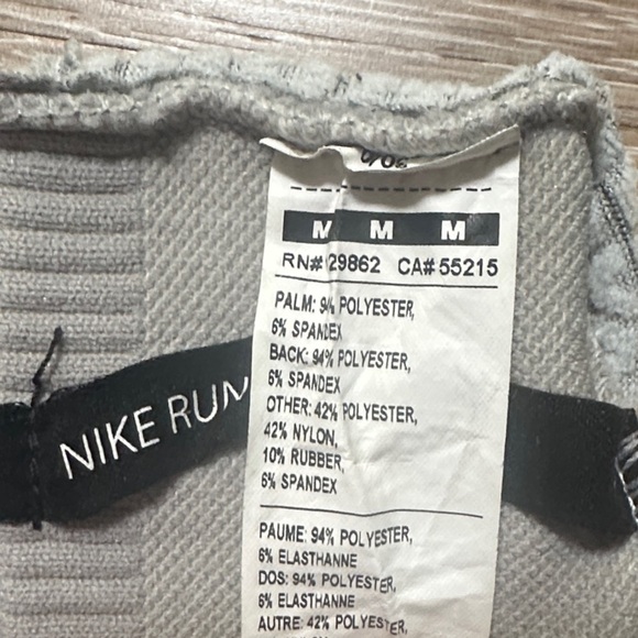 Heather Gray NIKE Sports Gloves - Picture 6 of 8